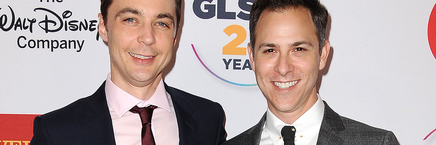 Jim Parsons e il marito Todd Spiewak